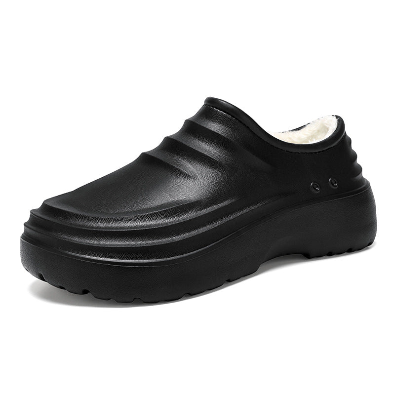 Insulated Closed-Toe Chef Shoes for Men