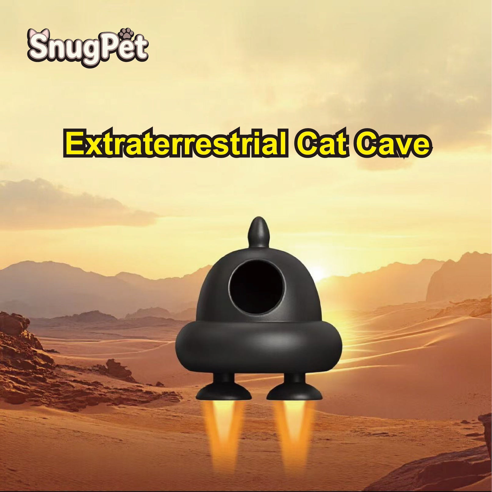 Alien-Style Cat Caves
