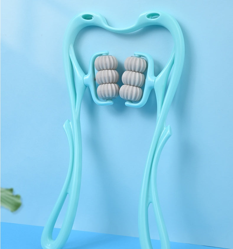 6-Wheel Manual Neck Roller Massager