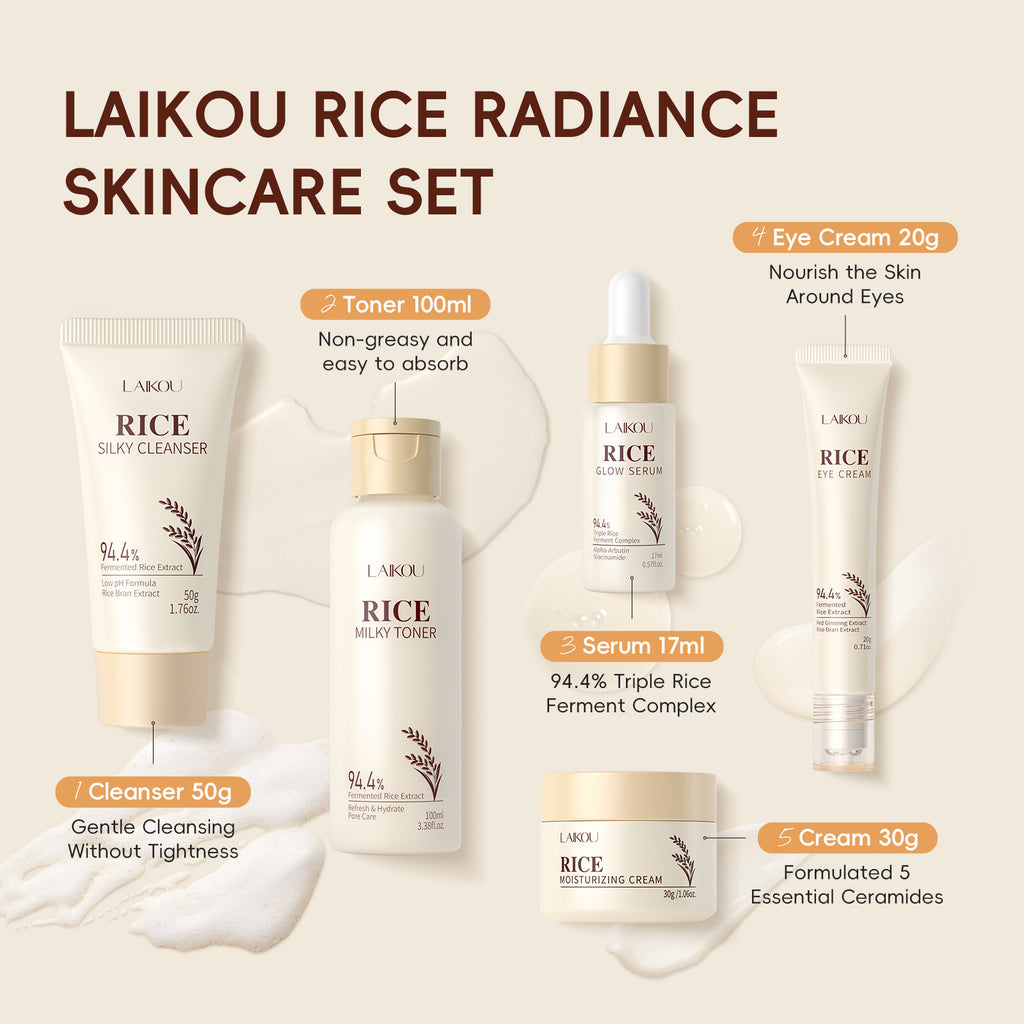 Plant Extract Moisturizing Facial Skincare Set