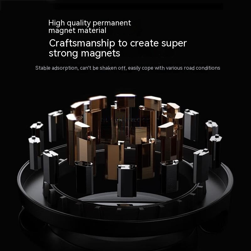 All-Metal Magnetic Car Phone Mount – Dashboard Holder