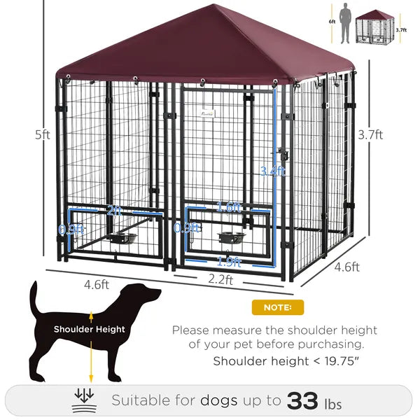 Dog Kennel Outdoor - No Shipments On Weekends