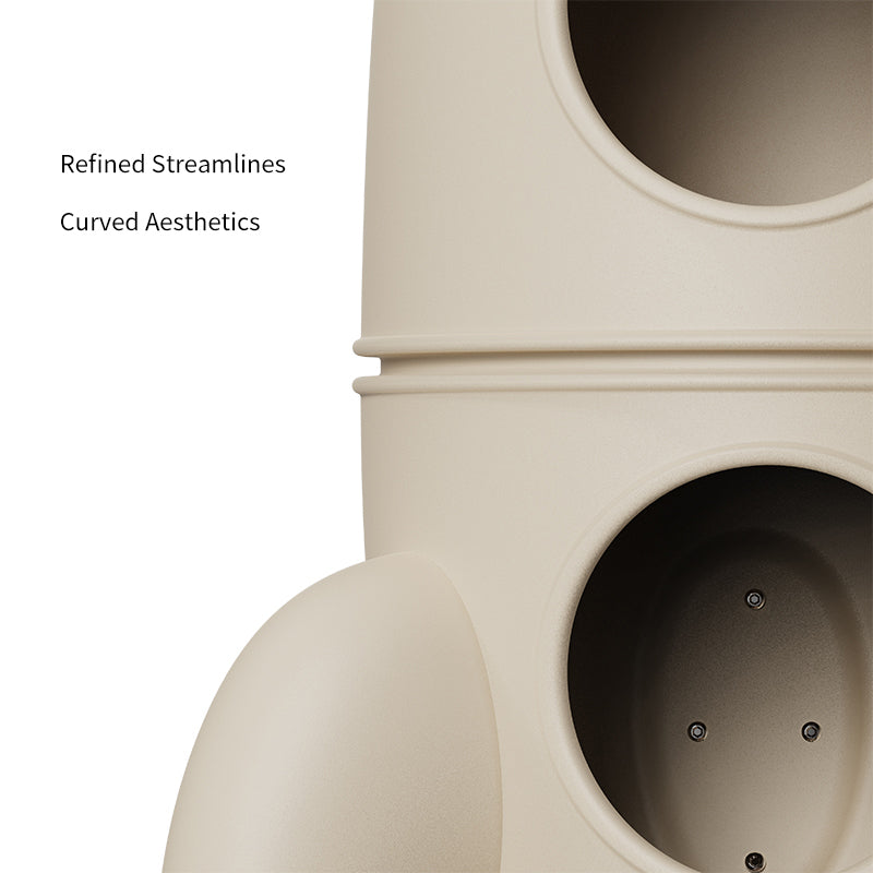 Large Rocket Double-Layer Cat Caves