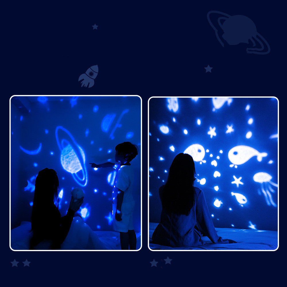 Astronaut Galaxy Star Projector – Starry Sky Night Light for Kids' Rooms