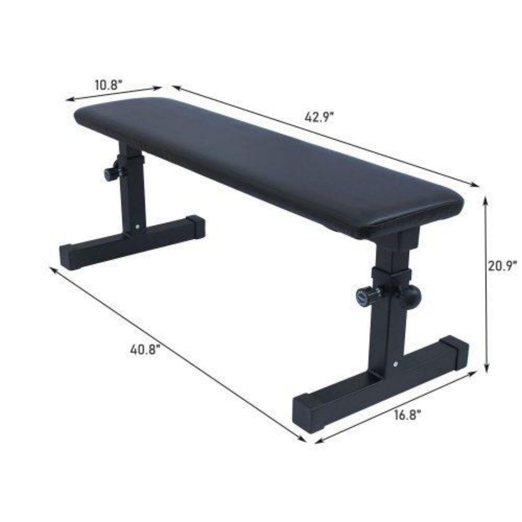 Home Comfort Design Flat Dumbbell Bench Strength Training Fitness Bench